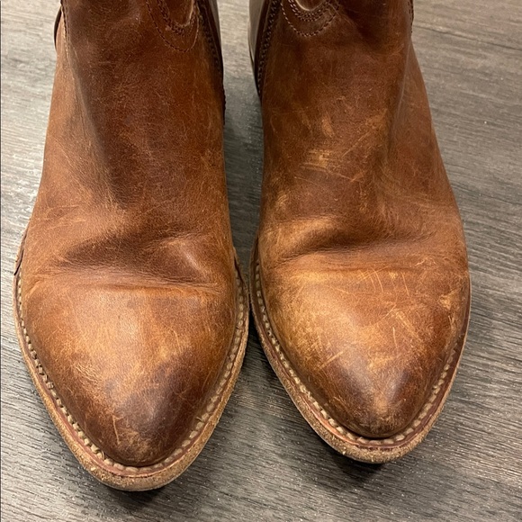 Frye Brown Leather Boots - Picture 4 of 12